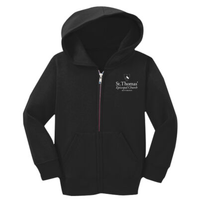 LC - Toddler Core Fleece Full Zip Hooded Sweatshirt Thumbnail