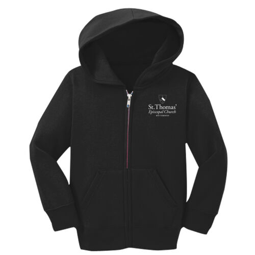 LC - Toddler Core Fleece Full Zip Hooded Sweatshirt Thumbnail